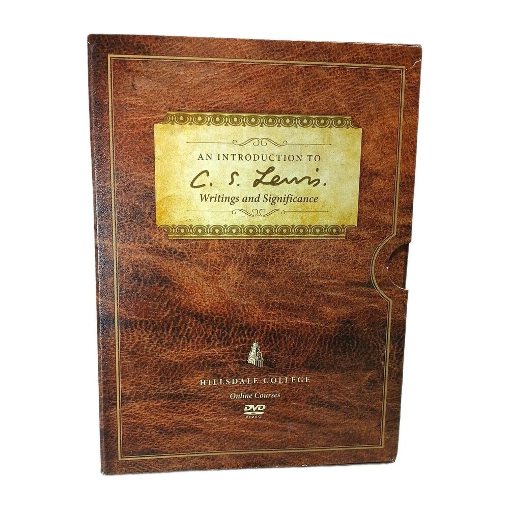 Introduction to C.S. Lewis 3-DVD's Set Courses by Hillsdale College 9-Lectures